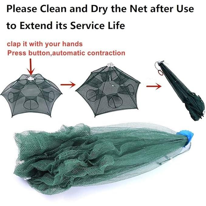 Portable Folding Fishing Net